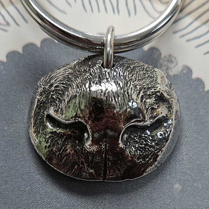 Nose Impression Pendant or Keychain